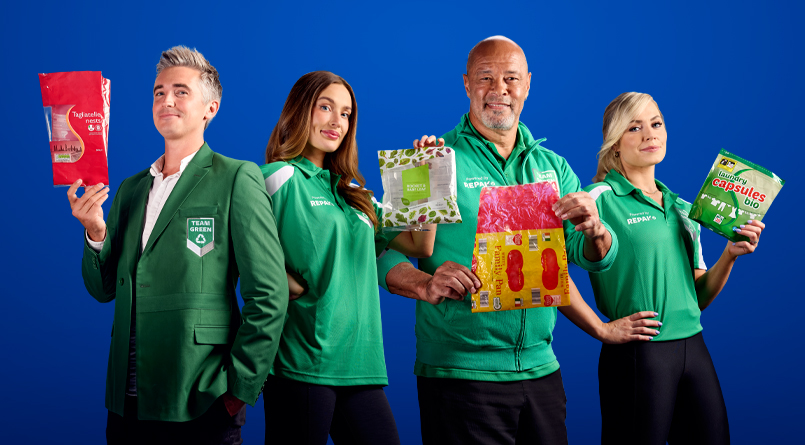 Repak Team Green ambassador group shot for 2021 campaign