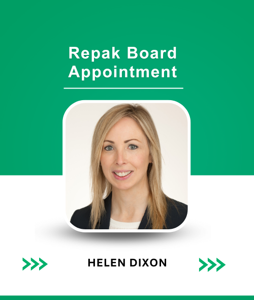 Helen Dixon appointed to Repak Board of Directors
